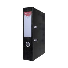 Segregator OFFICE PRODUCTS Officer z tworzywa PP na dokumenty A4 o pojemności 75 mm czarny