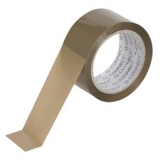 Taśma pakowa Q-CONNECT 48 mm x 66 y (60 m) brązowa akrylowa 25 mic 1 sztuka