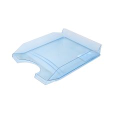 Szufladka na biurko OFFICE PRODUCTS polistyren i polipropylen A4 transparentna niebieska