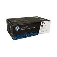 Oryginalny Dwupak Tonerów HP 36A (CB436AD) Black 2x2tys.