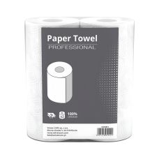 Ręcznik papierowy w roli celulozowy VELVET Professional dwuwarstwowy 50 listków 2 sztuki biały
