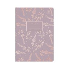 Zeszyt A5 60 kartek w linie 70g Metallic Rose Gold Interdruk