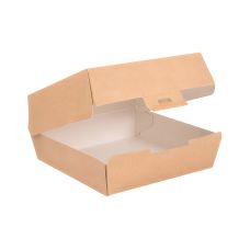 Pudło termiczne na burgera rozmiar L 14,2 x 13,7 x 6,1 cm 50 sztuk