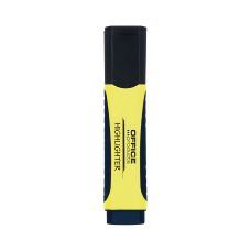 Zakreślacz OFFICE PRODUCTS z gumowym uchwytem 2-5 mm żółty