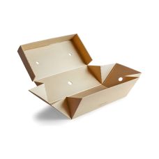 Pudełko papierowe rozkładane Premium biały 24 x 12 x 10 cm 100 sztuk