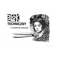 Blok Techniczny A3 Czarny 170g 10 Kartek KRESKA