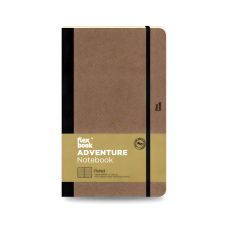Notatnik Flexbook 13cm x 21cm Adventure w linie Camel