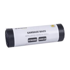 Worki na śmieci DONAU HOME, mocne (LDPE), 240l, 10 szt., czarne