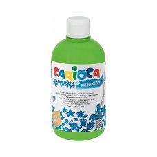 Farba TEMPERA Jasnozielona CARIOCA 500ml