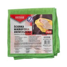 Ścierka uniwersalna z mikrofibry OFFICE PRODUCTS 240g/m² 30x30cm mix kolorów