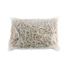 Gumki recepturki OFFICE PRODUCTS białe średnica 100mm grubość 1,3x4mm 60% kauczuku 1000g zgrzewka