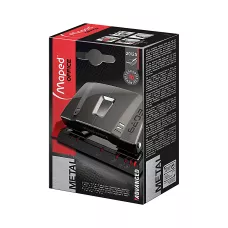 Dziurkacz Advanced metalowy grafitowy metaliczny do 25 kartek