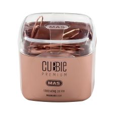 Spinacze do papieru MAS Cubbie Premium  złote 15 sztuk