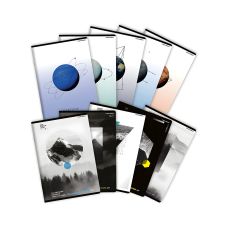 Zeszyt w linię format A5 z serii Geo Planet 60 kartek 1 sztuka