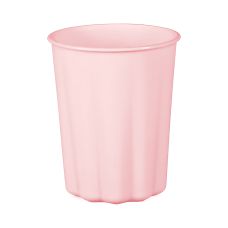 Kubeczki Plastikowe Falbanka Różowe 220 ml Wielokrotnego Użytku (4 szt.)