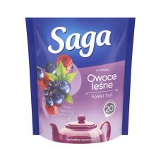 Herbata SAGA, owoce leśne, 20 torebek