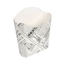 Pudełko papierowe na frytki TIMES 135g pojemność 135 gramów 200 sztuk