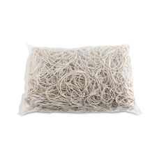 Gumki recepturki OFFICE PRODUCTS średnica 70mm grubość 1,5x1,5mm 60% kauczuku 1000g zgrzewka białe