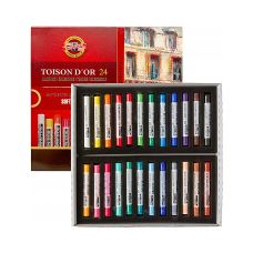Pastele Suche KOH-I-NOOR Toison D'or 24 kolory