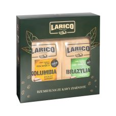 Zestaw kaw ziarnistych LARICO dwupak 2x225g wysokiej jakości do biura i gastronomii