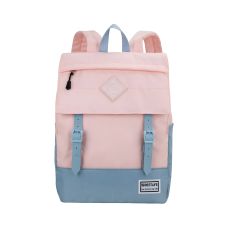Plecak na laptopa 15,6'' Bestlife Col-Buckles różowy