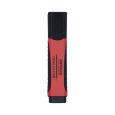 Zakreślacz OFFICE PRODUCTS z gumowym uchwytem 2-5 mm czerwony