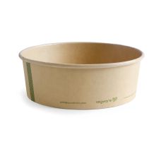 Miska papierowa sałatkowa z papieru kraft 1000 ml średnica 185 mm 50 sztuk
