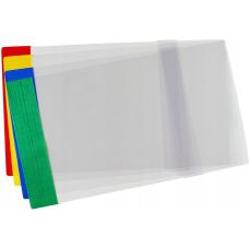Okładki Regulowane na Książki i Zeszyty B5 Kolorowe 25 sztuk 25,3x35,6-37,2cm BIURFOL