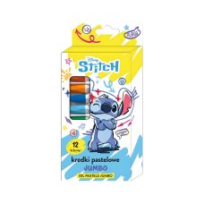 Kredki pastele olejne Jumbo Stitch 12 kolorów zestaw dla dzieci