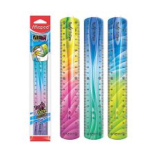 Linijka Twist'n Flex Decor niełamliwa giętka 20 cm Maped