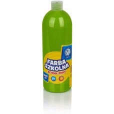 Farba Plakatowa Szkolna 1000ml Limonkowa ASTRA