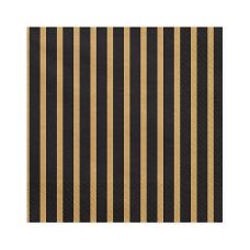 Serwetki papierowe złoty pasek 33x33 cm 20 sztuk