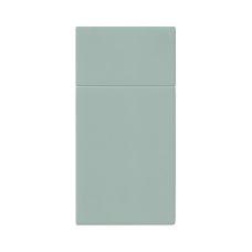 Torebki-serwetki na sztućce Premium Airlaid zielone 40 x 40 cm 25 szt.