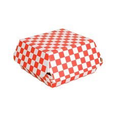 Burger box "fitipaldi" 12,5x12,5x8 cm 50 szt.