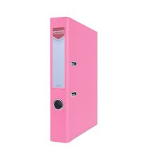 Segregator OFFICE PRODUCTS Officer z szyną na 55 mm A4 różowy