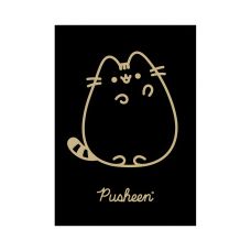 Zeszyt A5 w kratkę laminowany z motywem Pusheen 60 kartek 1 sztuka