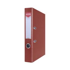 Segregator OFFICE PRODUCTS Officer A4 55mm z tworzywa PP bordowy