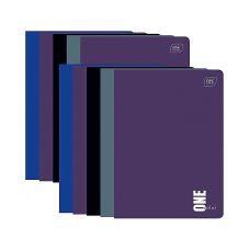 Zestaw Zeszytów A5 60 Kartek w Kratkę INTERDRUK One Color Mix Kolorów 10 szt.