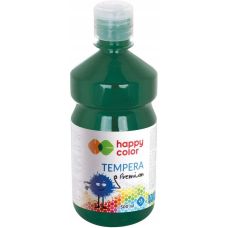Farba Tempera Premium 500ml Ciemnozielona Happy Color do Malowania