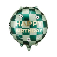 Balon Foliowy "Happy Birthday" Piłki, 35x35 cm, mix