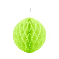 Kula Bibułowa Dekoracyjna Zielone Jabłuszko 20cm