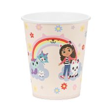 Kubeczki papierowe Koci Domek Gabi mix 250 ml (6 szt.)