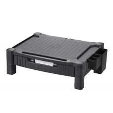 Podstawka Pod Monitor Q-Connect, 43,4X33,6Cm, Z Regulacją Wysokości, Czarna