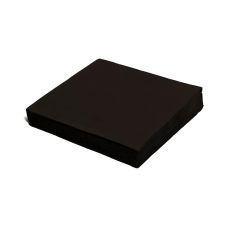 Serwetki papierowe 2-warstwowe czarne 1/4 składane 24 x 24 cm 250 szt.