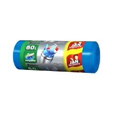 Jan Niezbędny Easy-Pack worki na śmieci 60 l, 20 sztuk – wytrzymałe, łatwe w użyciu, praktyczne.
