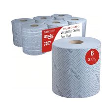 Ręcznik Papierowy WYPALL L10 General Clean Jednowarstwowy Niebieski 6 Rolek x 500 Listków