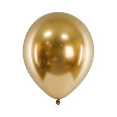 Balony Glossy 30cm Złote (10 szt.)