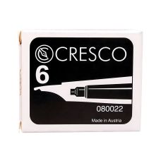 Naboje do piór CRESCO niebieskie 6 sztuk