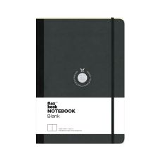 Notatnik Flexbook 17cm x 24cm gładki Large Czarny